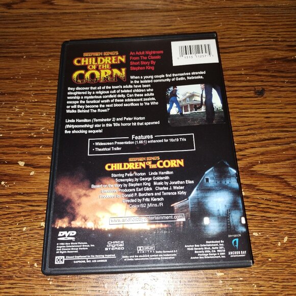 Children of the Corn (DVD, 2006, Stephen King, Anchor Bay, Widescreen) OOP - Picture 5 of 5